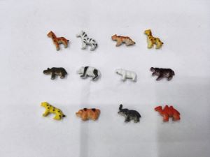 Nhựa PVC vật giá rẻ Mini rừng động vật Capsule Toy