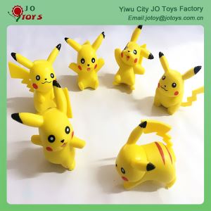 2016 phổ biến 55mm Pokemon đồ chơi Pikachu chơi cho viên nang