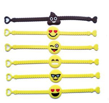 Biểu tượng cảm xúc Bracelet cho 50mm viên nang